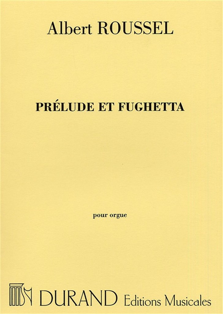 Prelude Et Fughetta Op 41 Orgue